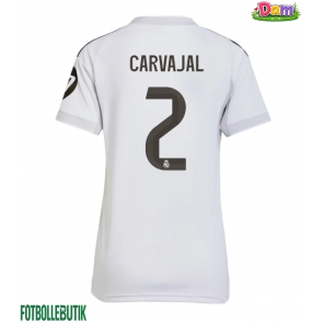 Real Madrid Daniel Carvajal #2 Hemmatröja Kvinnor 2025-26 Kortärmad